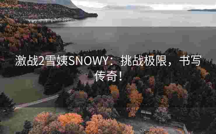 激战2雪姨SNOWY：挑战极限，书写传奇！